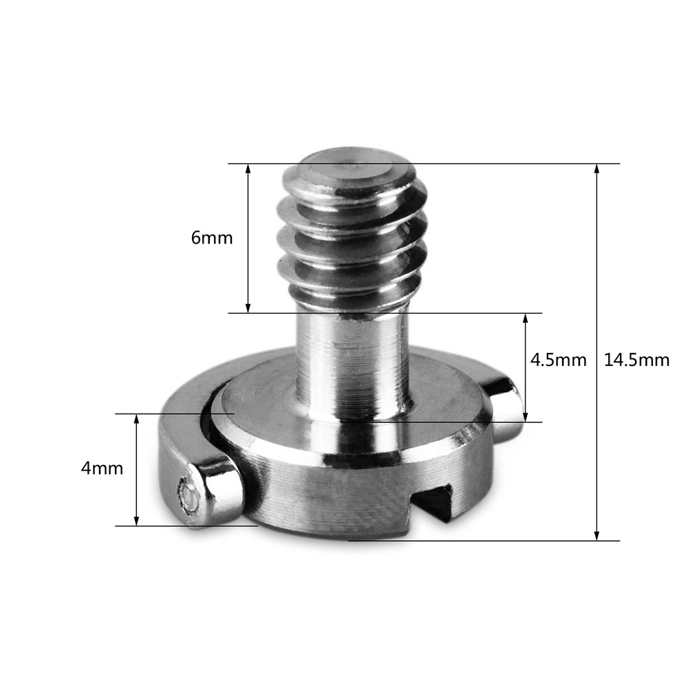 SmallRig Quick Release Camera Fixing Screw 1/4 Inch 838